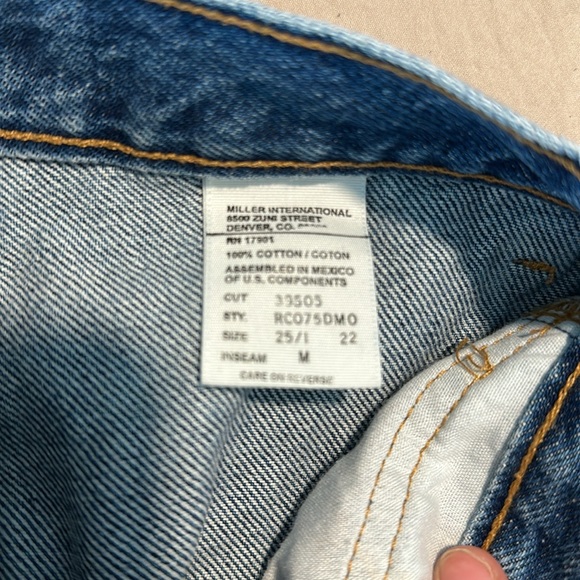 Front yoke vintage denim jeans - Picture 6 of 6